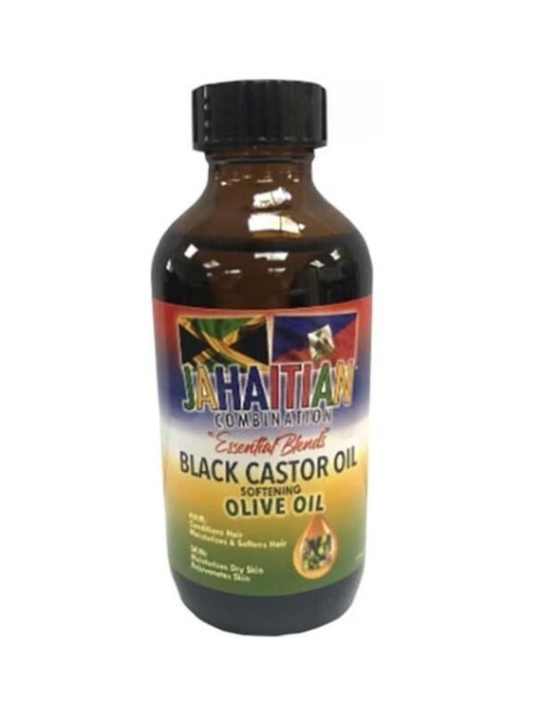 Jahaitian Black Castor Oil with Olive Oil 4oz