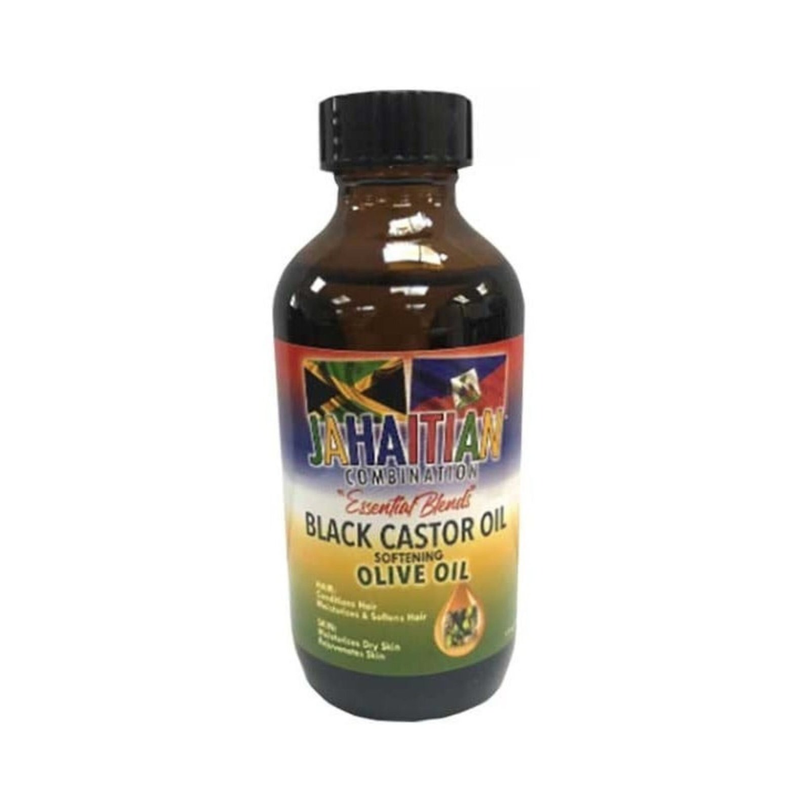 Jahaitian Black Castor Oil with Olive Oil 4oz