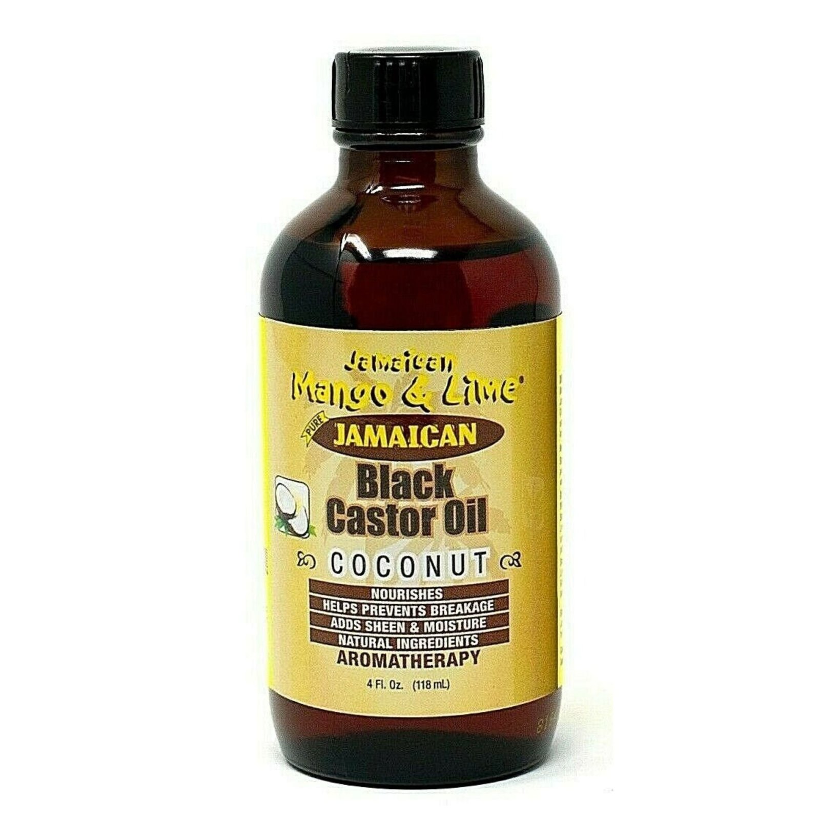 Jamaican Mango & Lime Black Castor Oil Coconut 4oz