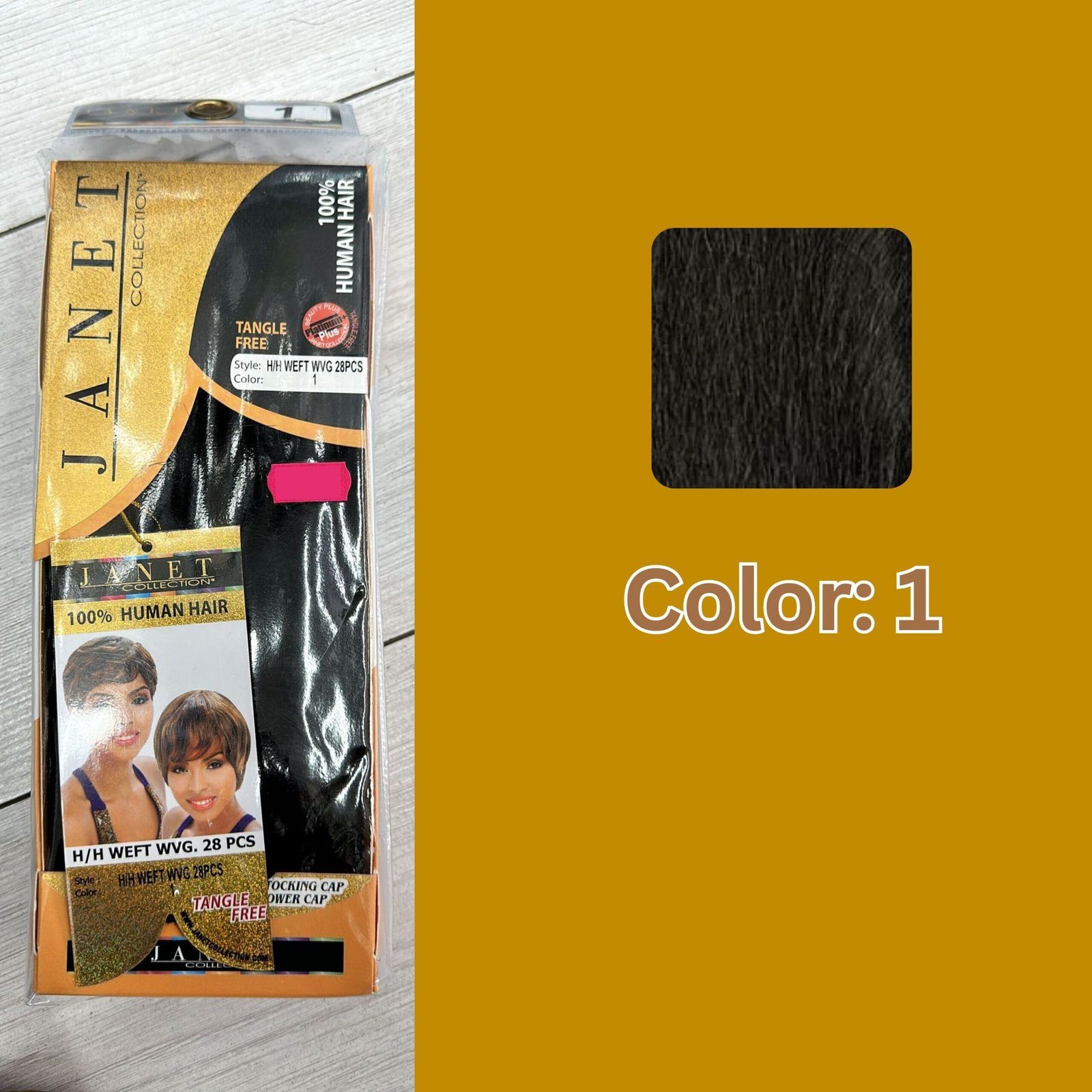 Janet Collection Human Hair H/H Weft WVG