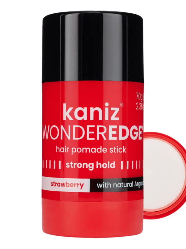 Kaniz Edge Stick Hair Pomade Strawberry Strong Hold 70g