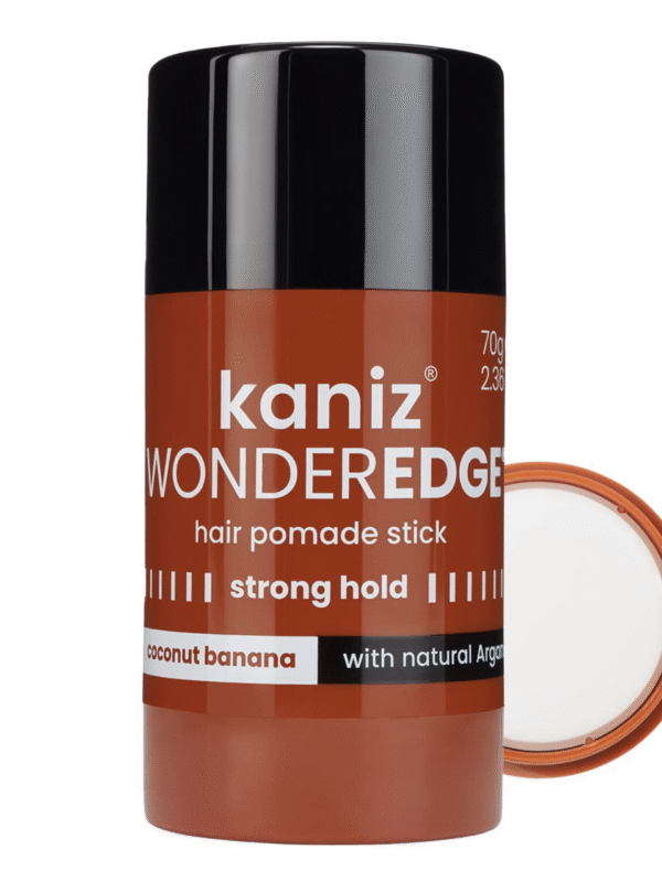 Kaniz WonderEdge Pomade Stick Coconut Banana Strong Hold 70g
