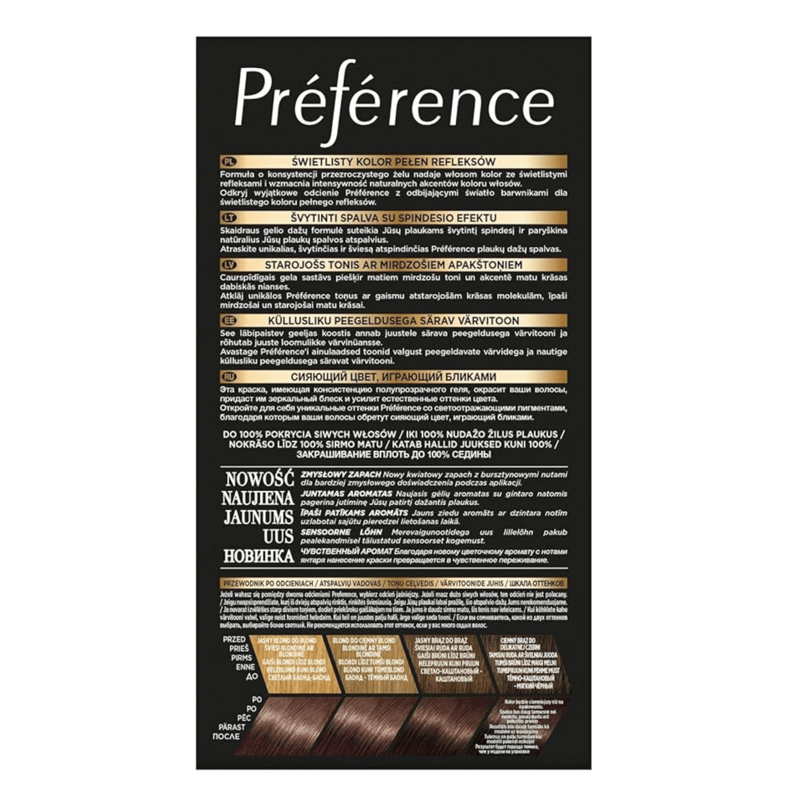 Loreal Paris Preference Permanent Hair Color 6.21 Opera Hair Dye - Image 4