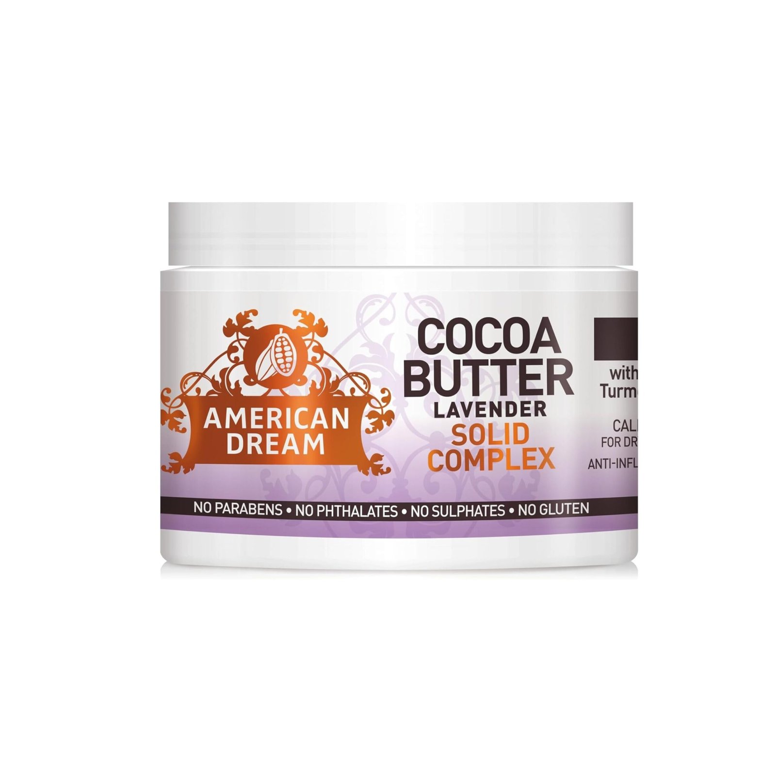 American Dream Lavender Butter Solid Complex Skin Soothing 4oz