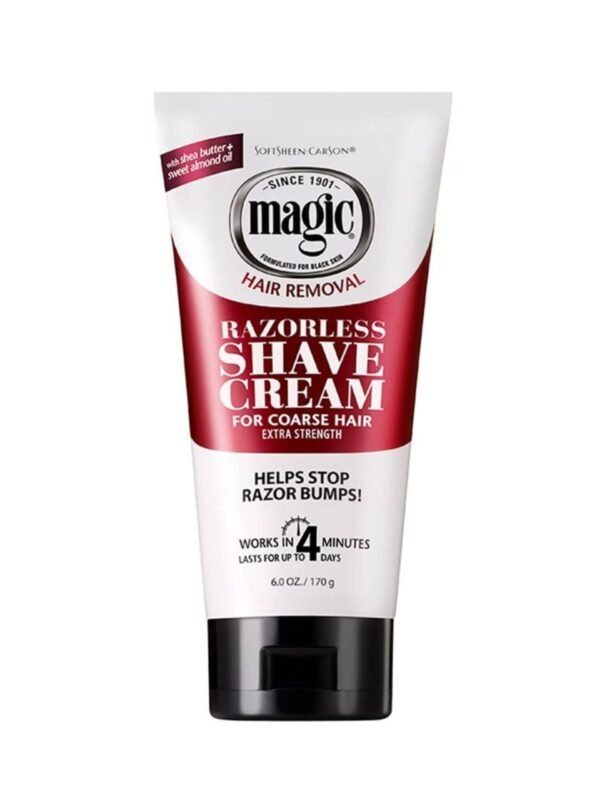 Magic Razorless Shave Cream Extra Strength 6oz