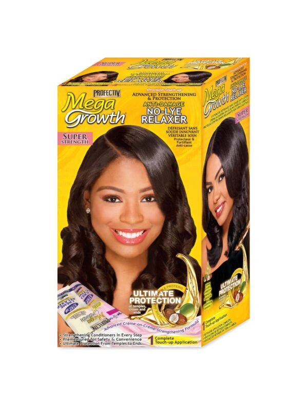 Mega Growth Anti-Damage No-Lye Relaxer Super 1 Touch-Up Application