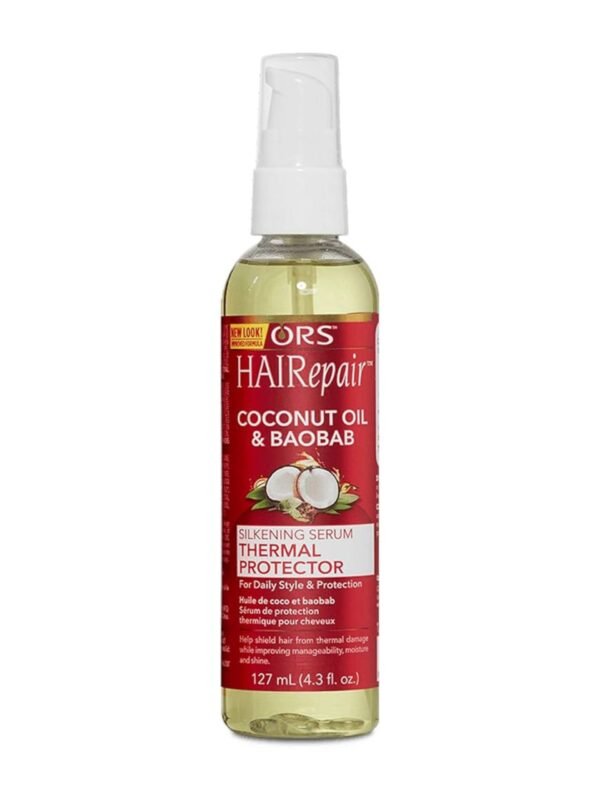 ORS HaiRepair Coconut Oil & Baobab Silkening Serum Thermal Protector 4.3oz