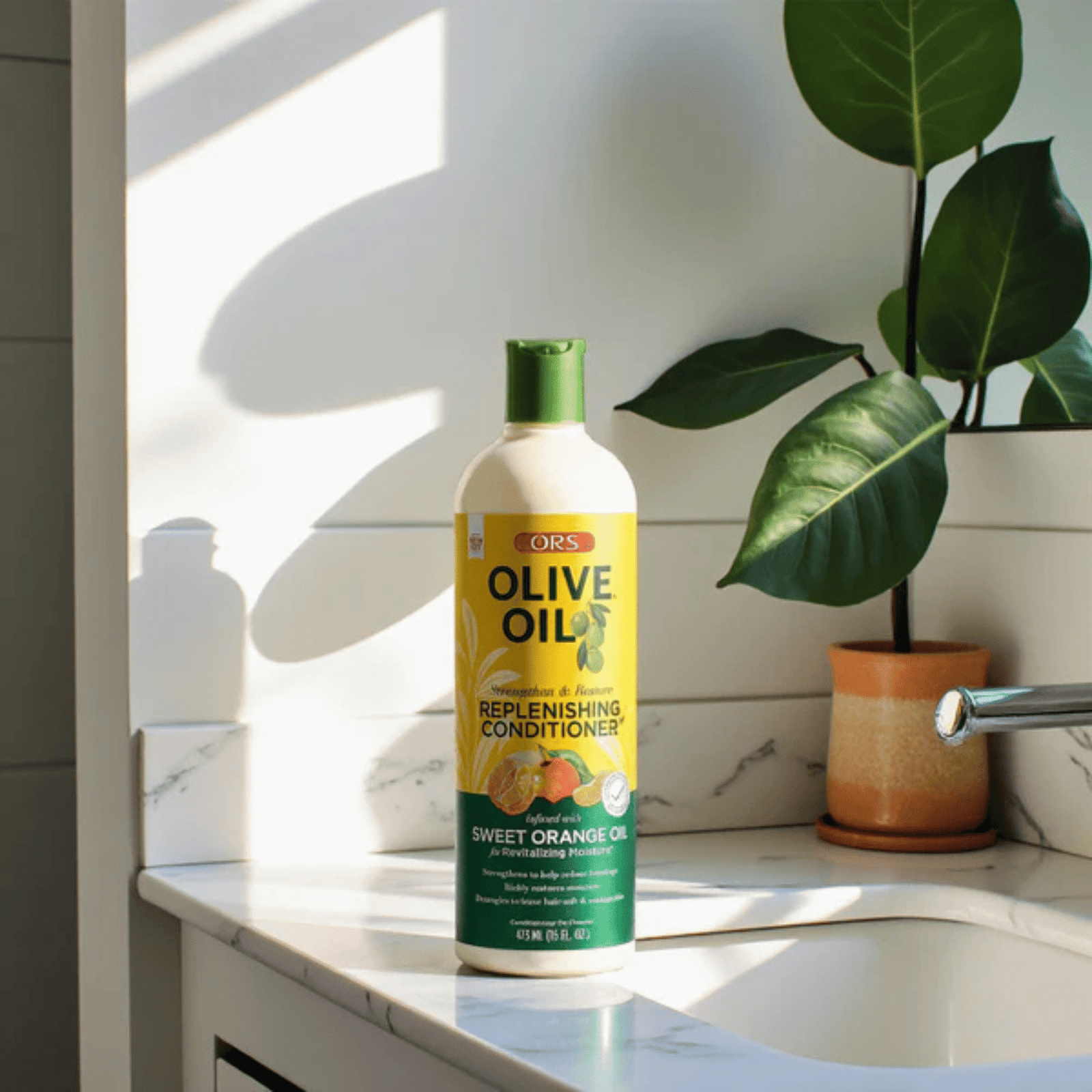 ORS Olive Oil Replenishing Conditioner 16.0oz - Image 4