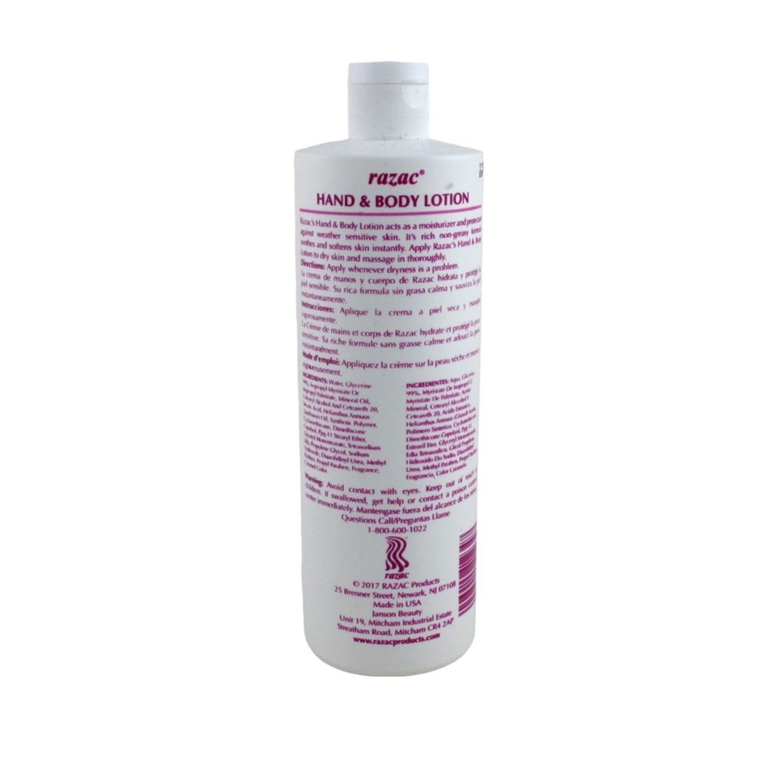 Razac Hand & Body Lotion 16oz - Image 2