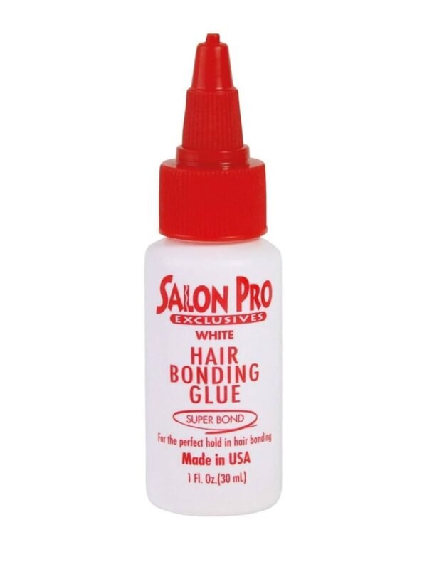 Salon Pro White Hair Bonding Glue Super Bond 1oz