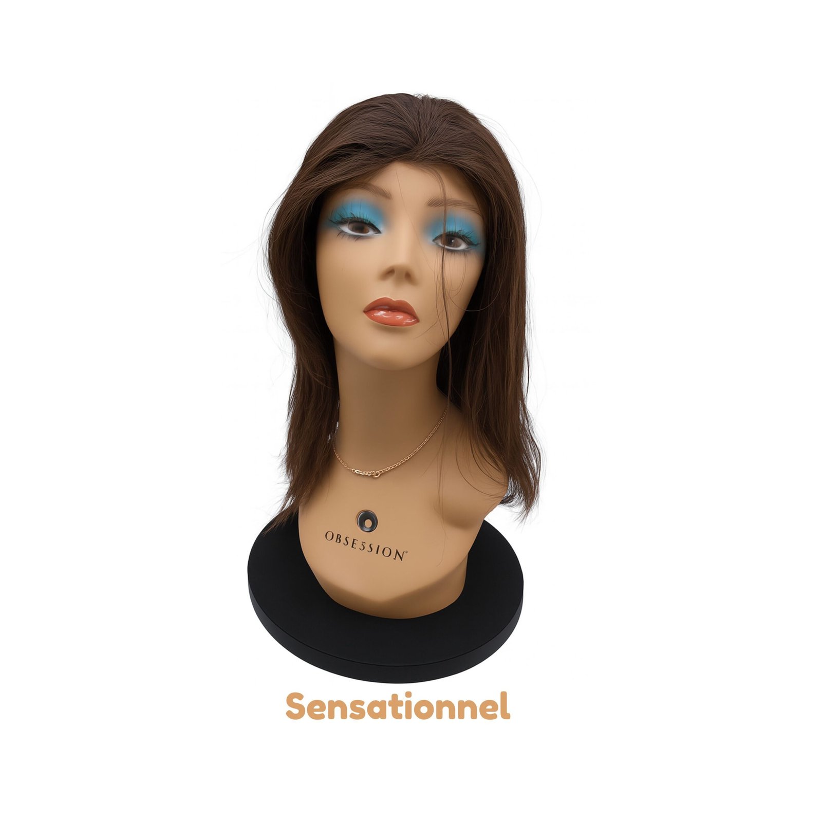 Sensationnel Wig Long Brown Soft Hair