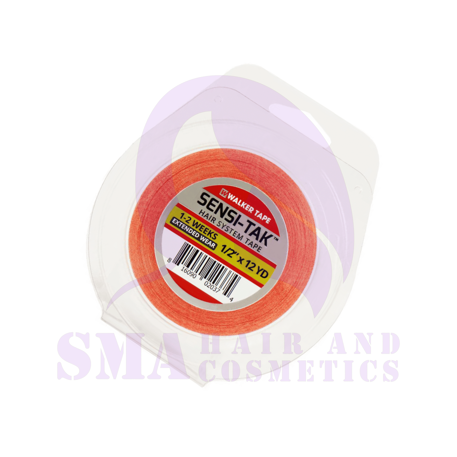 Walker Tape Sensi Tak Hair System Tape Roll 1/2" x 12 Yards - Image 2