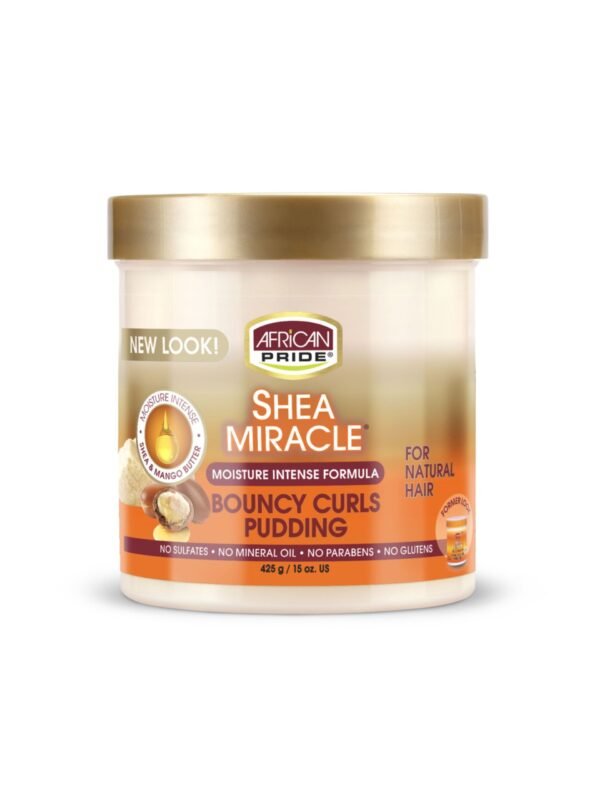 Shea Miracle Bouncy Curls Pudding Conditioner 15oz