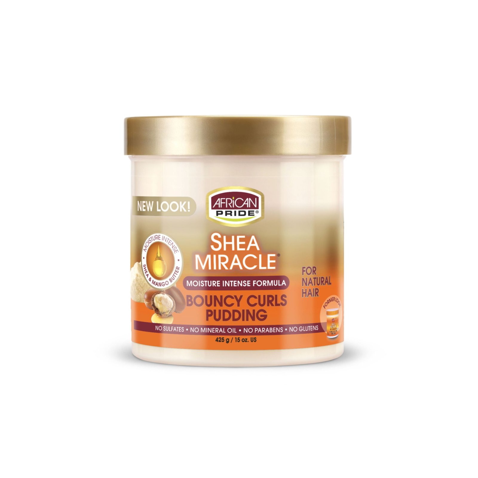 Shea Miracle Bouncy Curls Pudding Conditioner 15oz