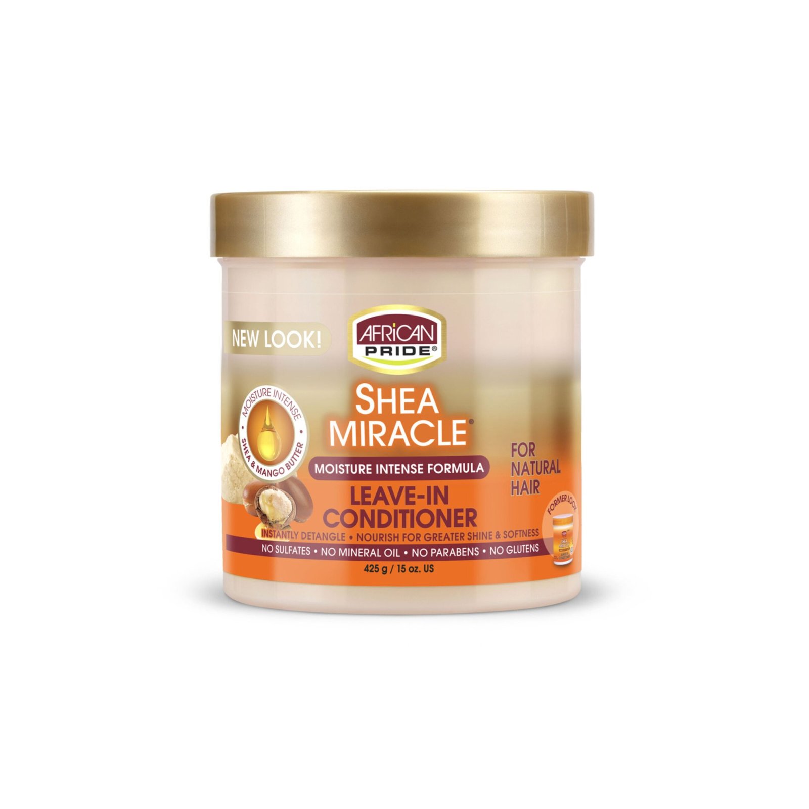 African Pride Shea Butter Miracle Leave-In Conditioner 15oz