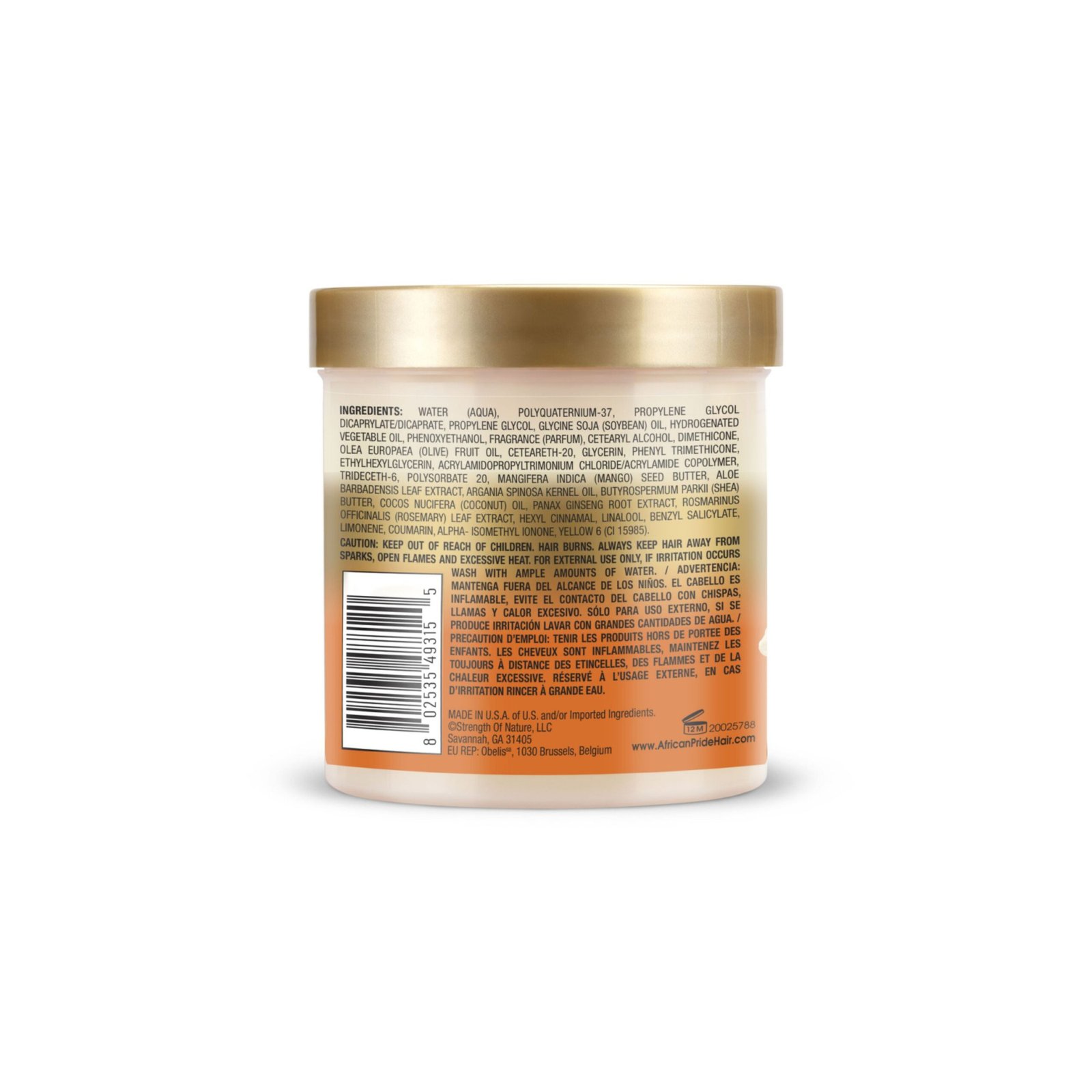 African Pride Shea Butter Miracle Leave-In Conditioner 15oz - Image 2