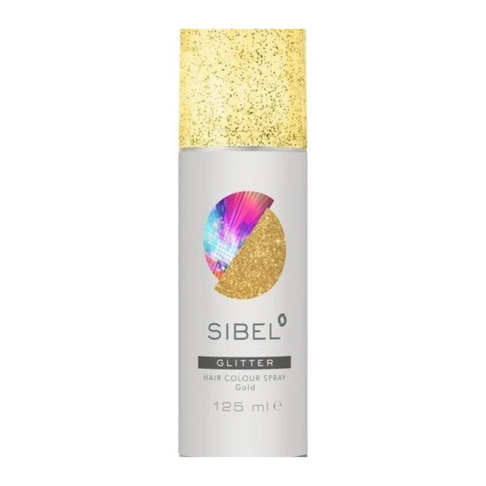 Sibel Glitter Hair Colour Spray Gold 125ml