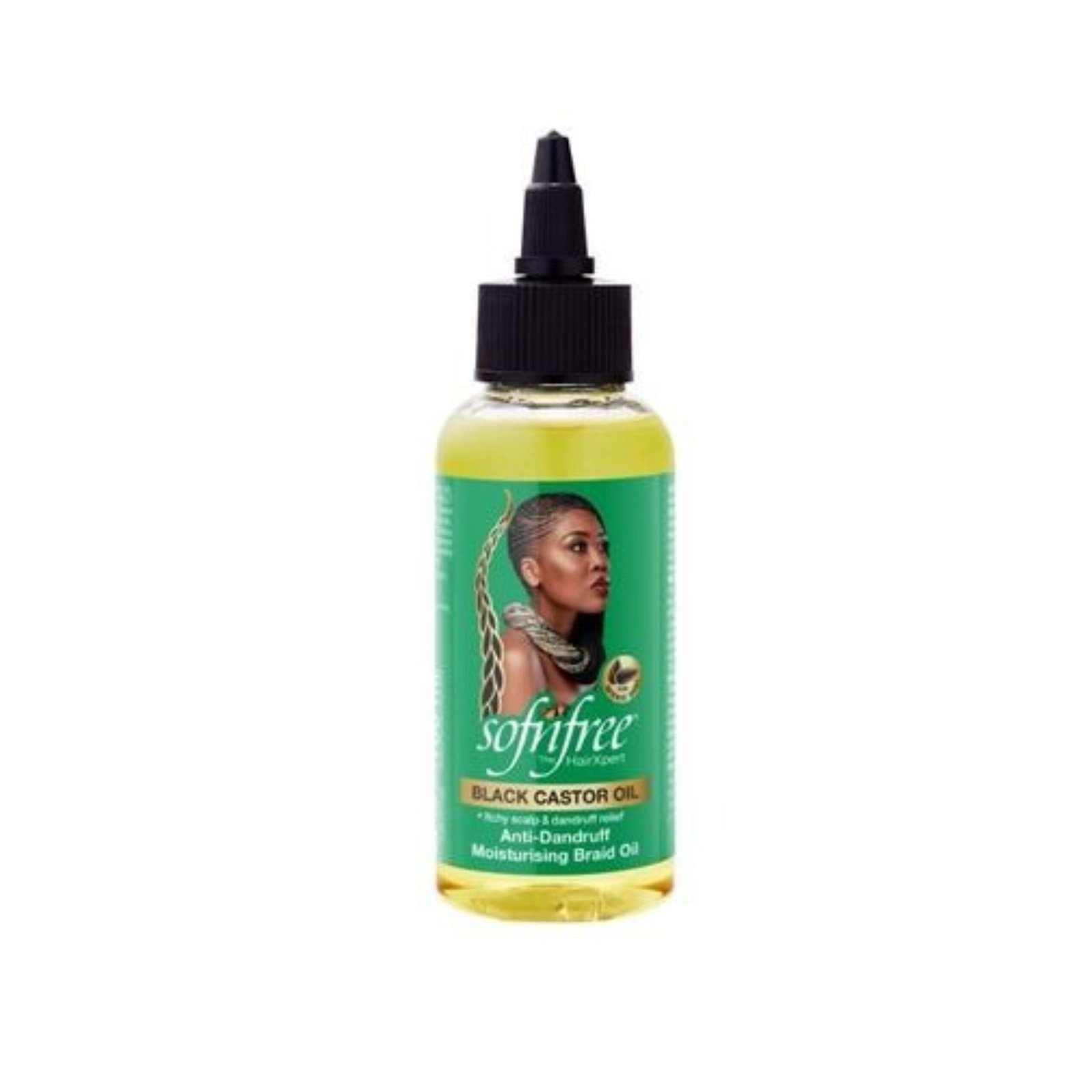 SofnFree Black Castor Braid Oil