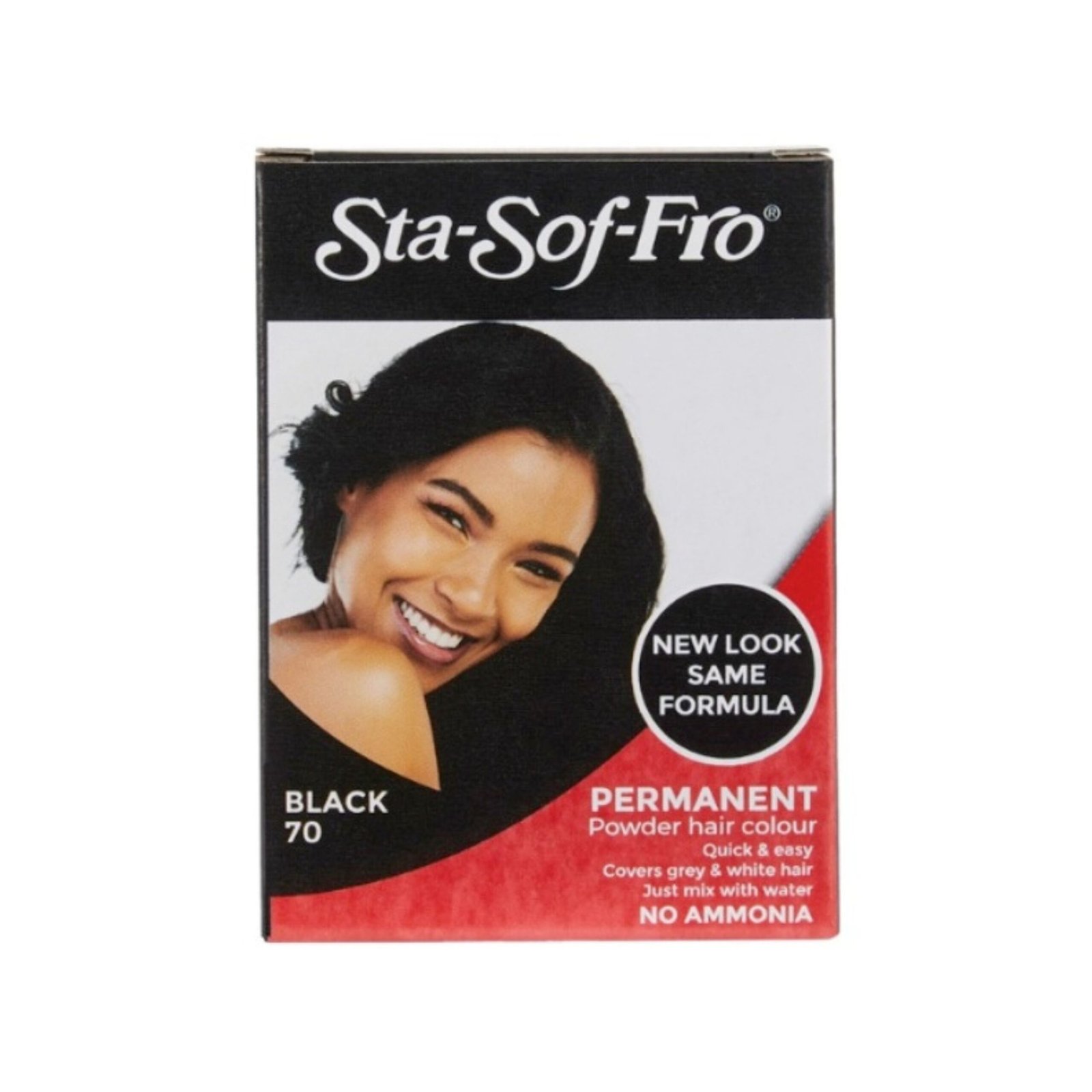 Sta-Sof-Fro Permanent Powder Hair Color Rich Natural Color