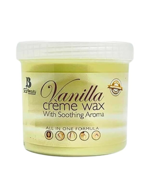 Star Beauty Vanilla Crème Wax With Soothing Aroma 15.87oz