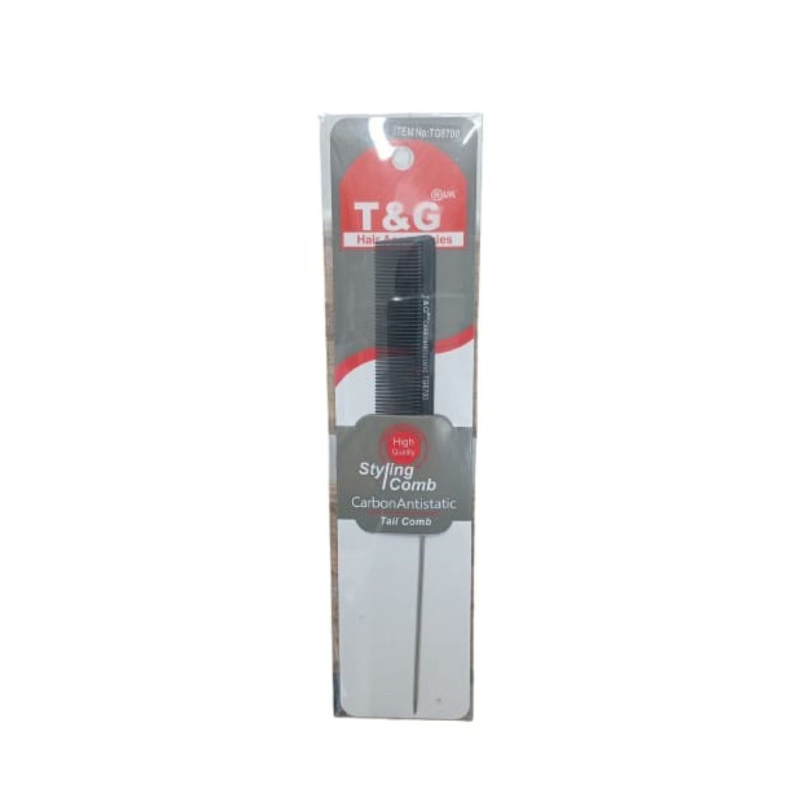 T&G Carbon Antistatic Tall Comb