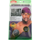 T & G Optimising 360 Waves Velvet Durag Purple Color
