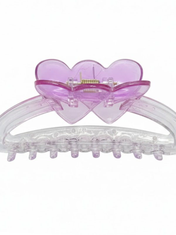 Purple Non-Slip Hair Clamp