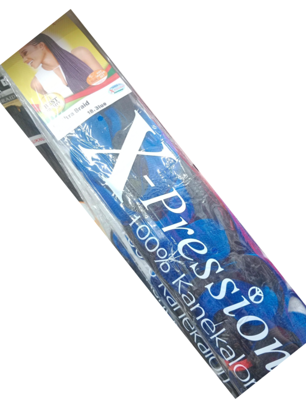 X-Pression Ultra Braid 1B, Blue