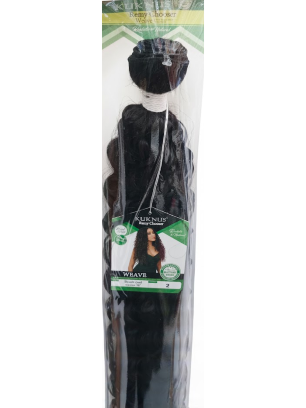 KUKNUS Remy Chooser Weave Beach Curl Deep Wave Weave 30" (Color 2)