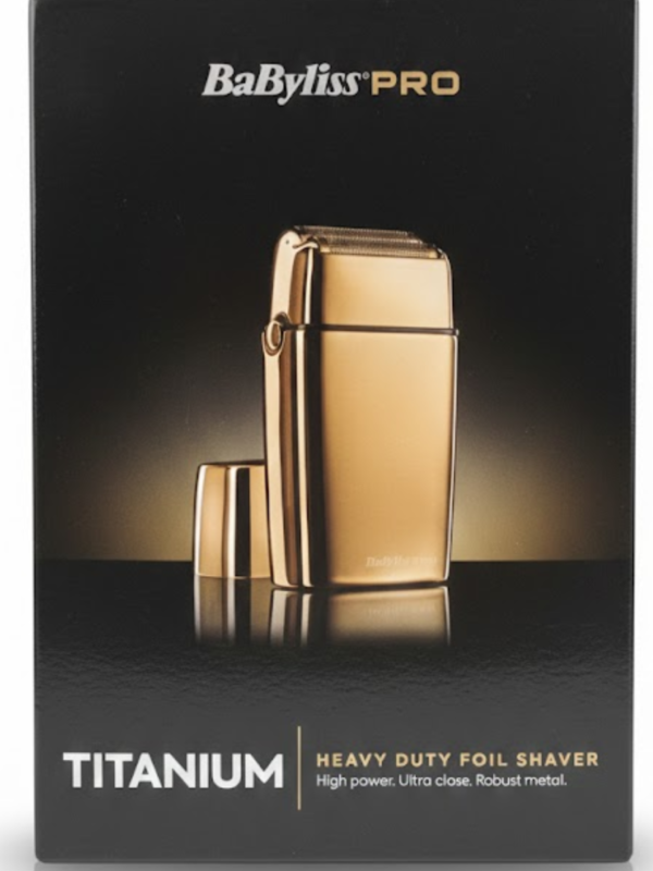 BaByliss PRO Titanium Heavy Duty Foil Shaver