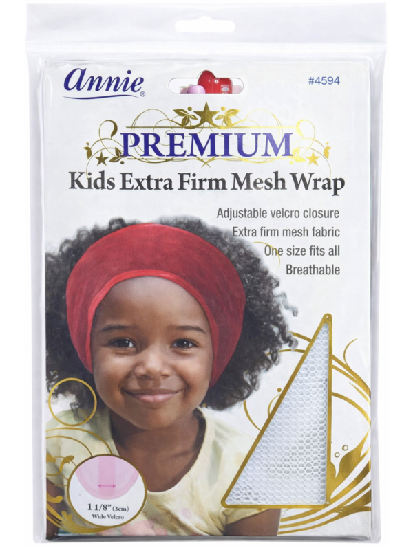 Annie Premium Kids Extra Firm Mesh Wrap White