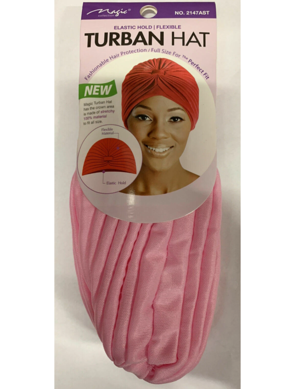 Magic Turban Hat Pink Color