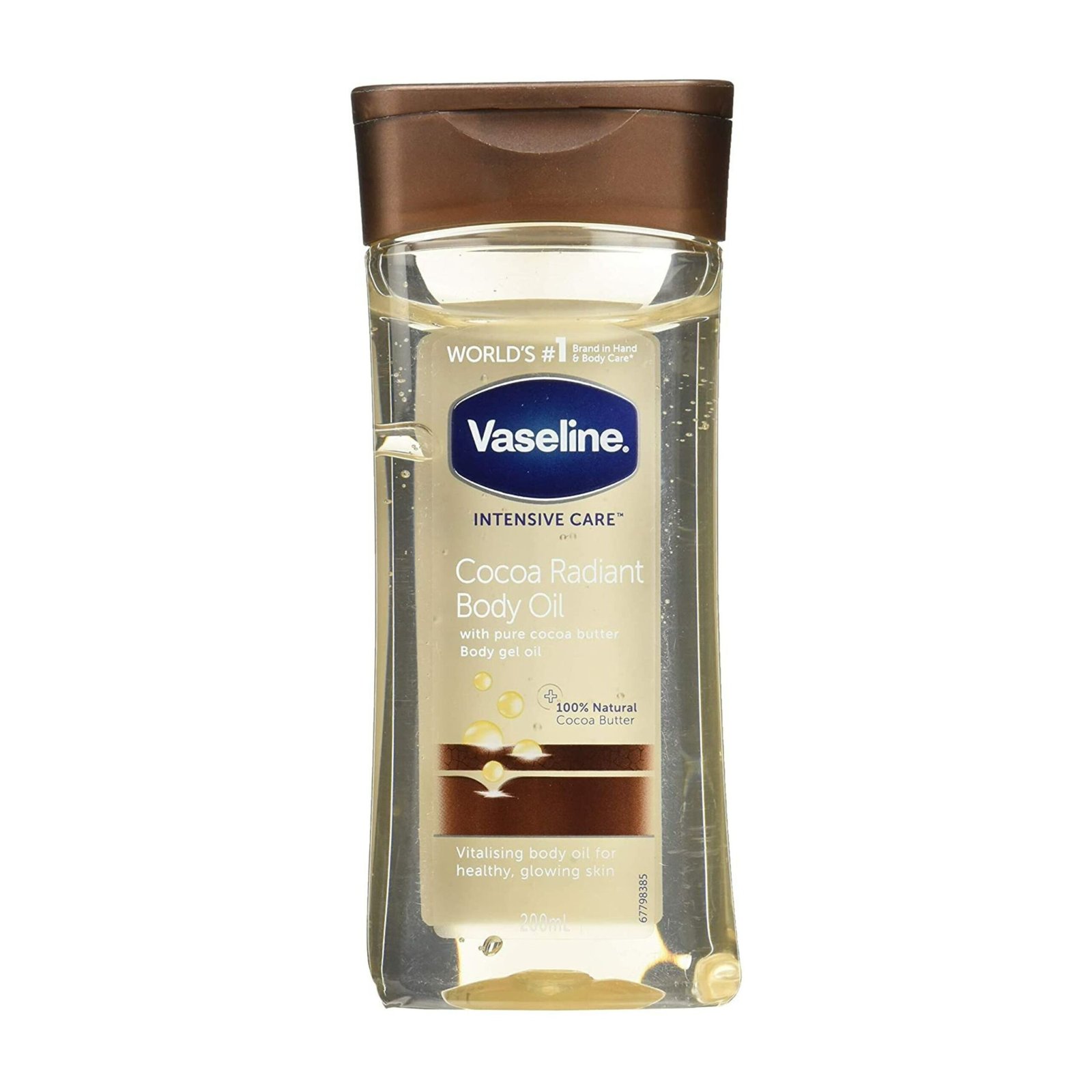 Vaseline Intensive Care Cocoa Radiant Body Moisturiser 200ml