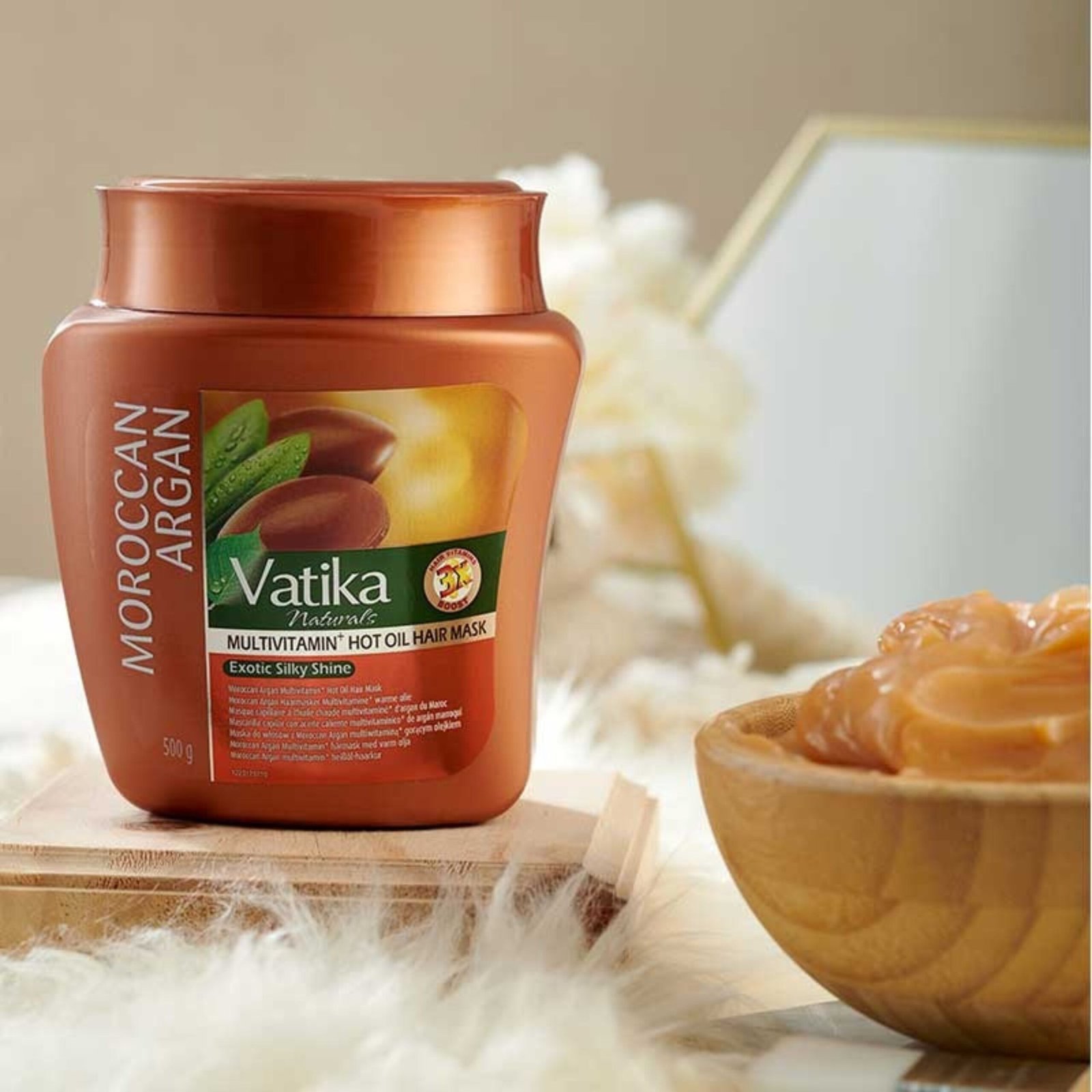 Vatika Naturals Argan Hair Mask Multivitamin 500g - Image 2