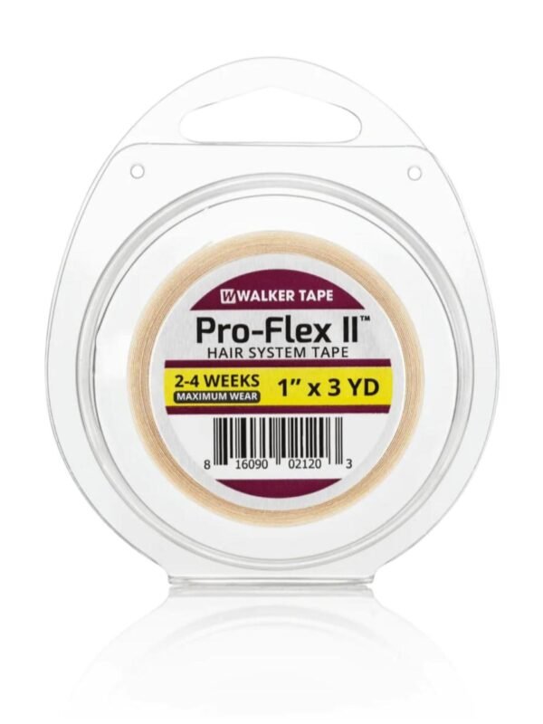 Walker Tape Pro Flex II Lace Wig Tape 1" x 3 Yards Roll
