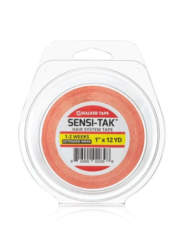 Walker Tape Sensi Tak Hair System Tape Roll 1" x 12 Yards