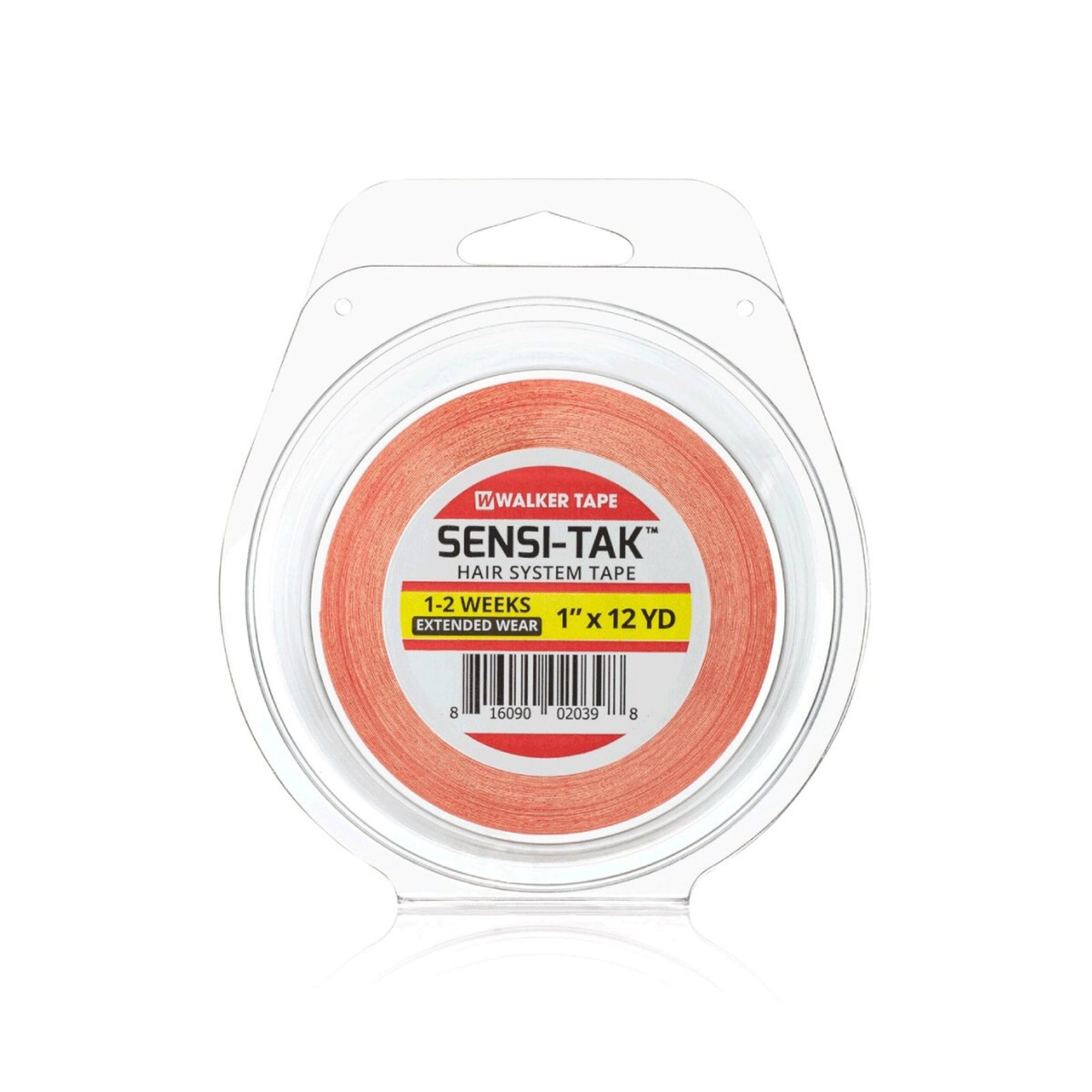 Walker Tape Sensi Tak Hair System Tape Roll 1" x 12 Yards