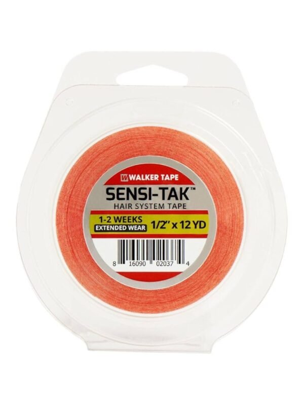 Walker Tape Sensi Tak Hair System Tape Roll 1/2" x 12 Yards