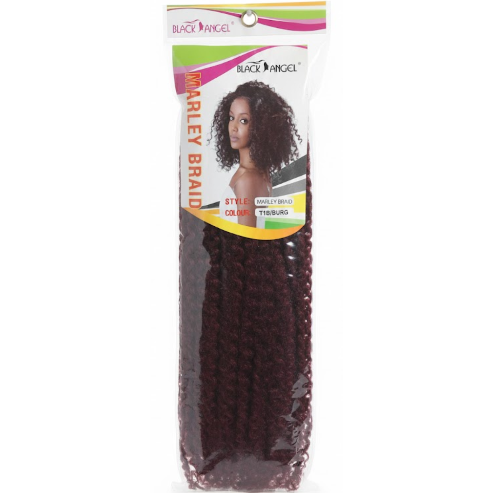 Black Angel Marley Braid Professional Synthetic Braiding Hair
