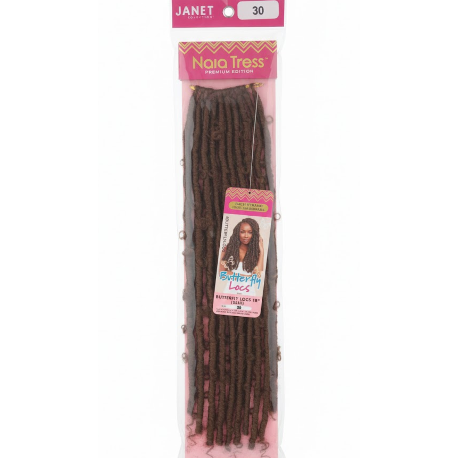 Janet Collection Nala Tress Butterfly Locs 18" Premium Synthetic