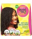ORS Olive Oil Girls Soft Curls No Lye Texture Softening System for Natural Hair