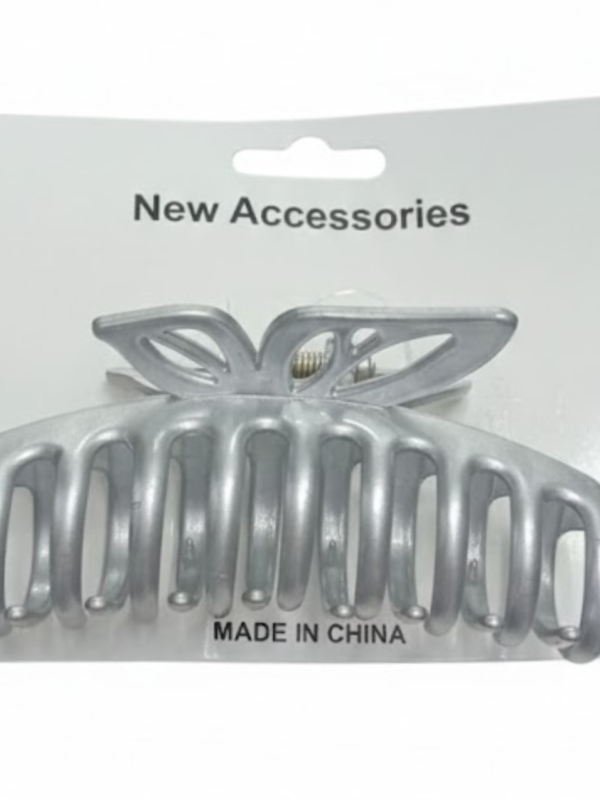 New Accessories Elegant Silver Hair Claw Clip