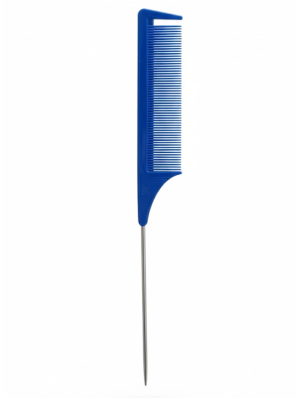 Professional Blue Rat Tail Comb