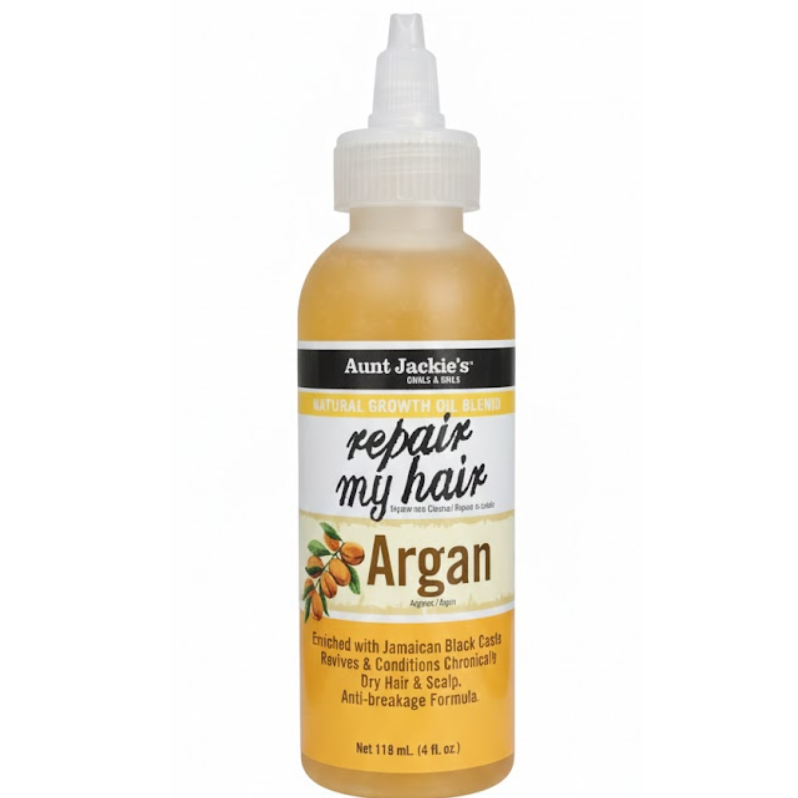 Aunt Jackie’s Natural Growth Oil Blends Argan Oil 4oz