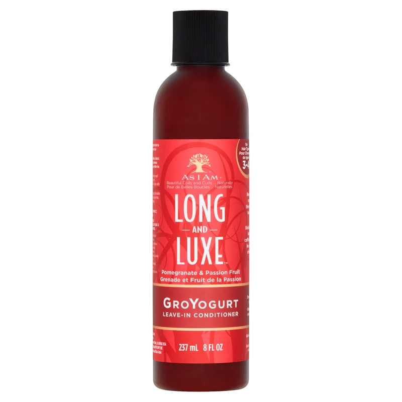 As I Am Long & Luxe GroYogurt Leave-In Conditioner 8oz