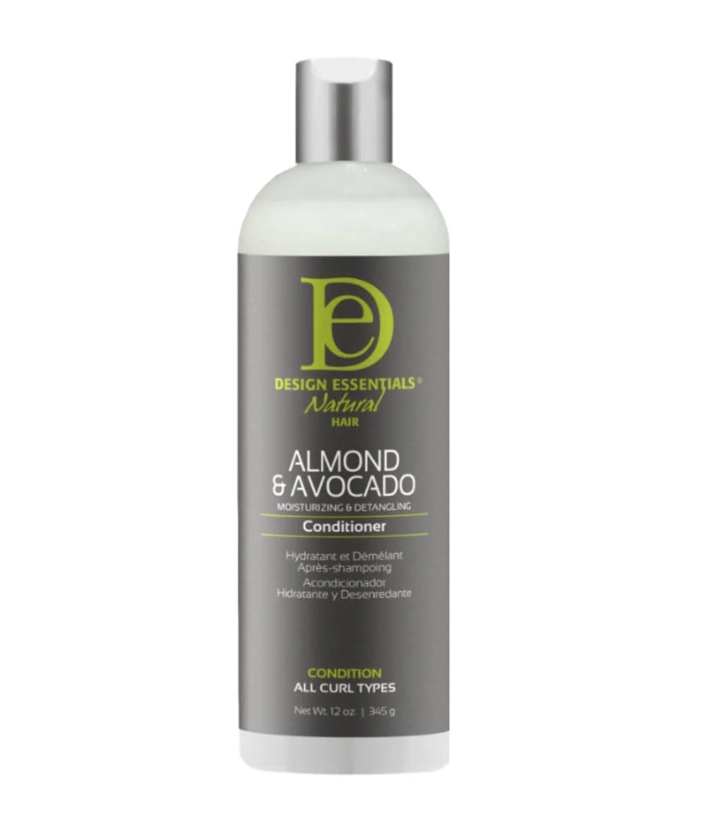 Design Essentials Almond & Avocado Moisturizing & Detangling Conditioner 12oz