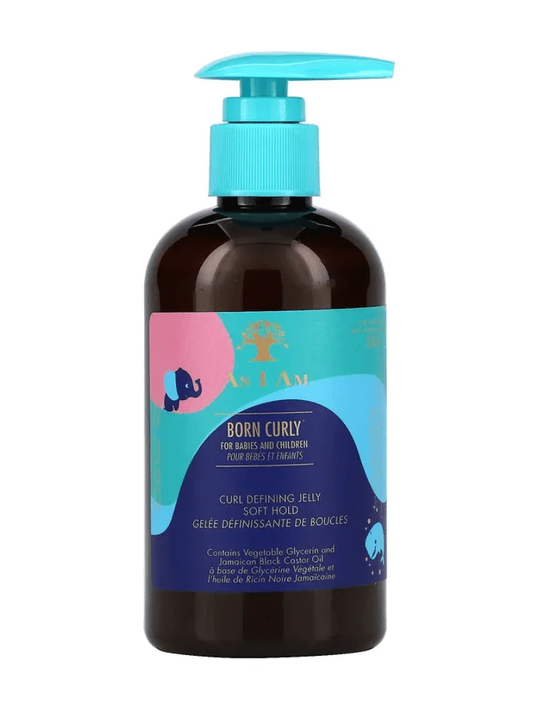 As I Am Born Curly Curl Defining Jelly 240ml | Curl Defining & Styling Jelly for Kids