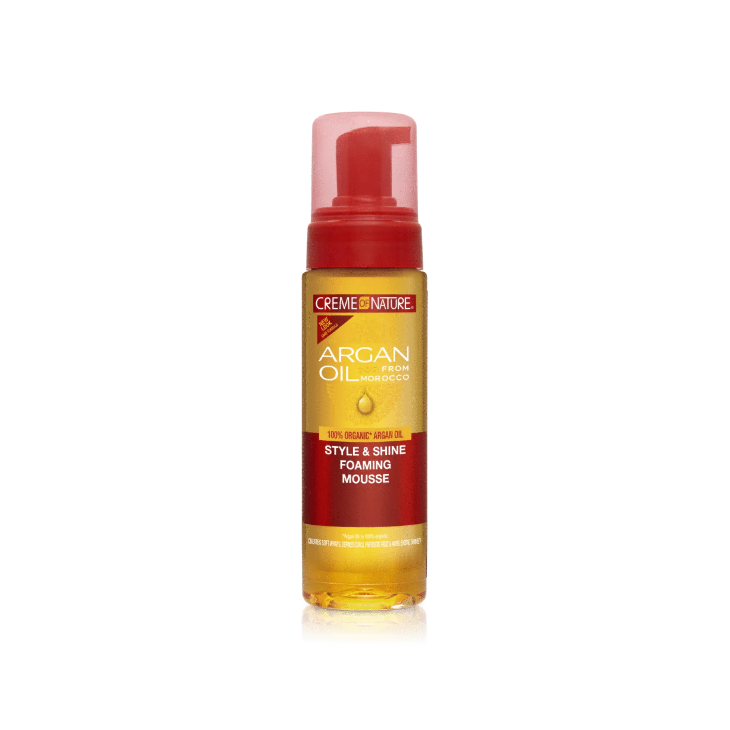 Creme Of Nature Style & Shine Foaming Hair Mousse 7.11oz